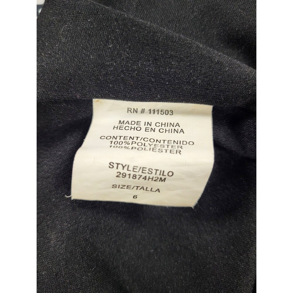 Luxology Sleeveless Maxi V Bottom Dress Size 6 - Picture 7 of 8